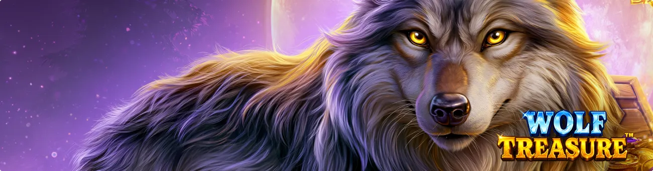 Wolf treasure slot Banner 4